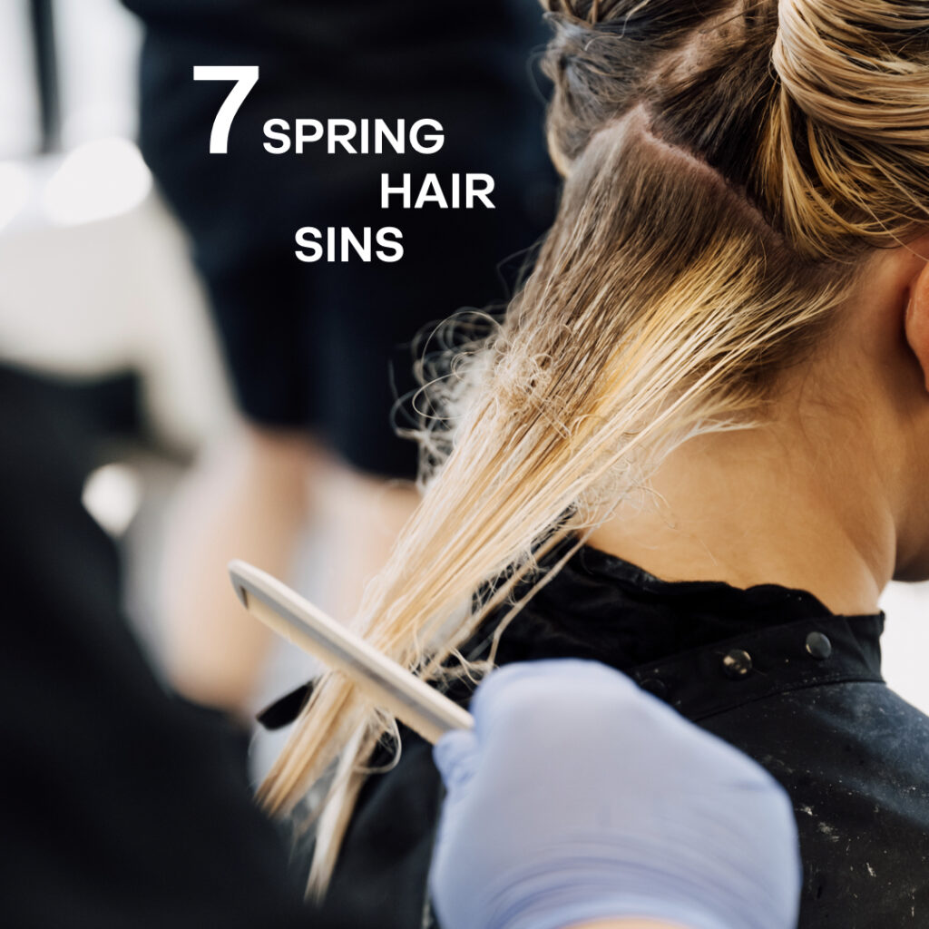 Spring Hair mistakes your should avoid