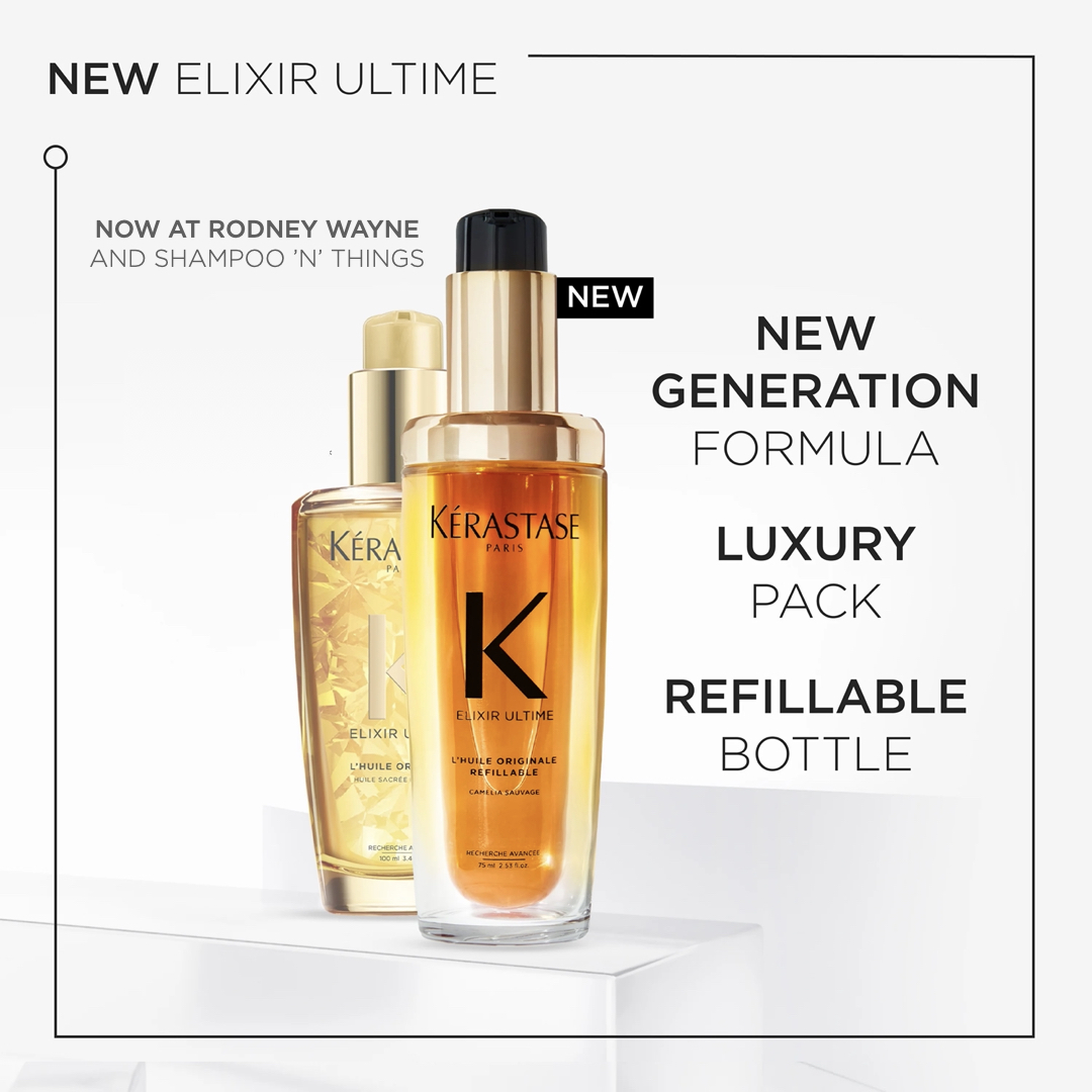 New Kérastase Elixir Ultime Refillable is the ecoluxe haircare choice