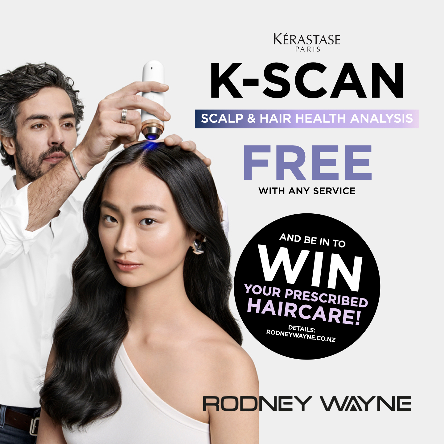 WIN $500* in Kérastase Haircare with FREE K-Scan!