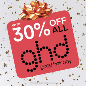Save up to 30% off ghd hair tools and care!