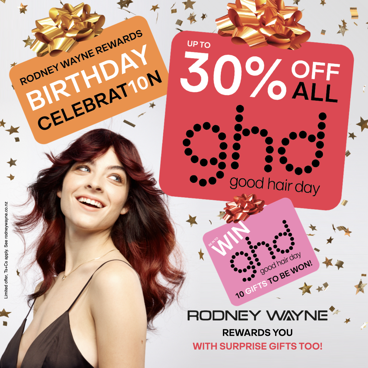 Rodney Wayne Rewards is turning 10 and we are celebrating YOU!