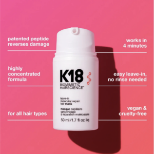 K18 peptides hair benefits